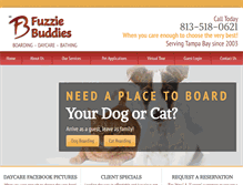 Tablet Screenshot of fuzziebuddies.com
